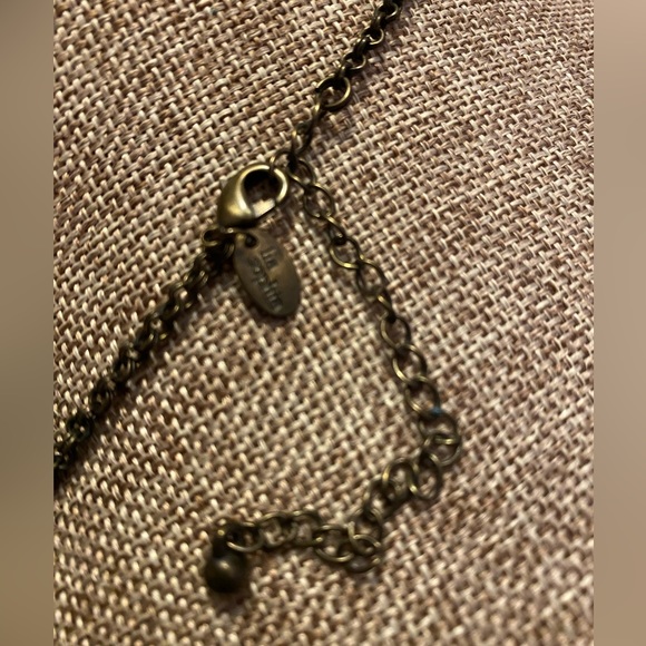 Lia Sophia necklace, jewel toned, neutral colors. - Picture 3 of 3